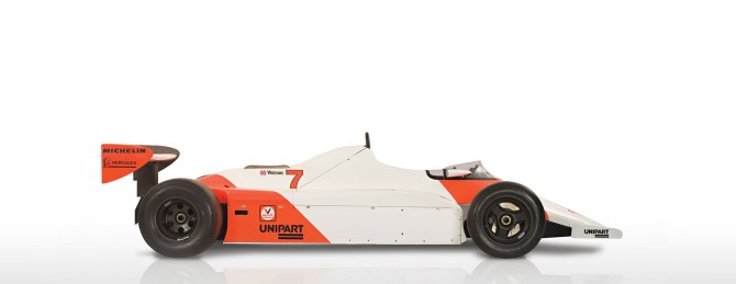 Side view of the MP4/1