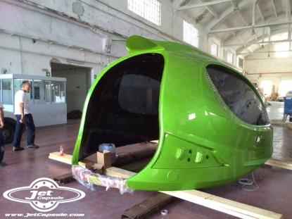 Getting its green on