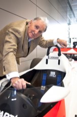 John Watson back in 2011 with his old car